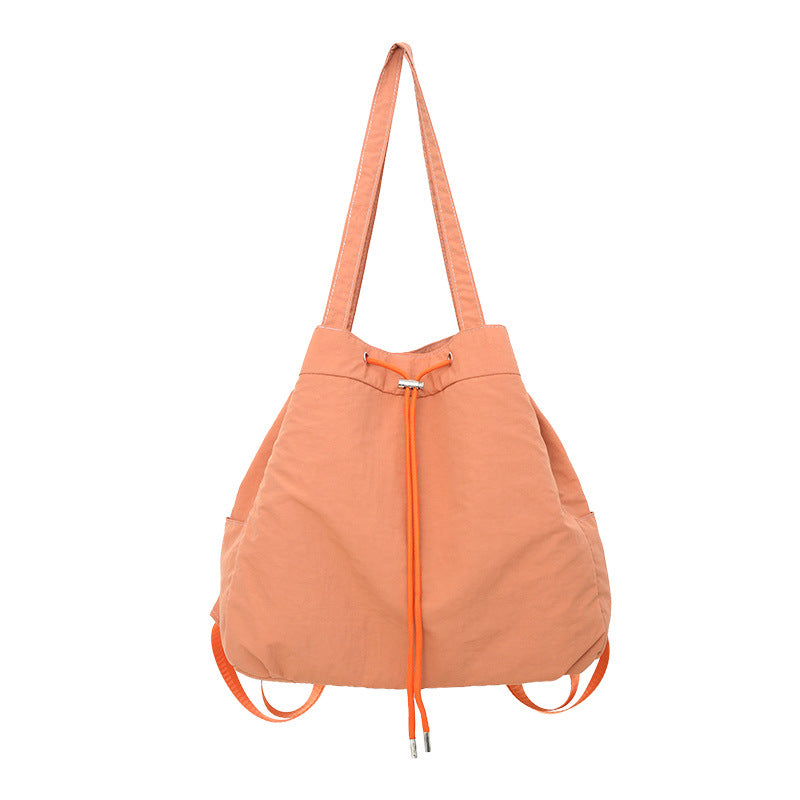 Fashionable Leisure Bag With Drawstring Bowlift