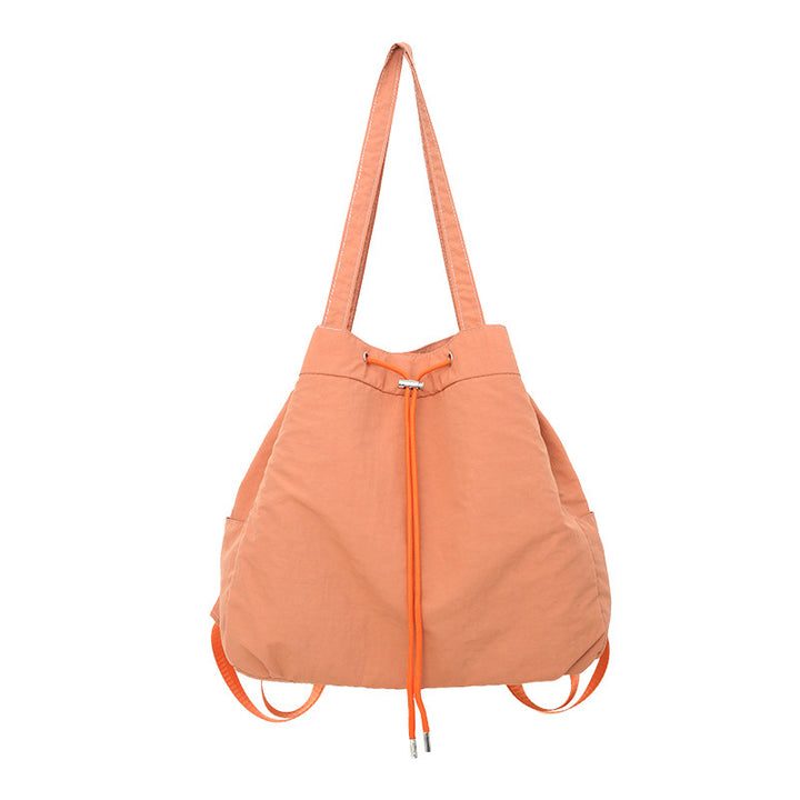 Fashionable Leisure Bag With Drawstring Bowlift