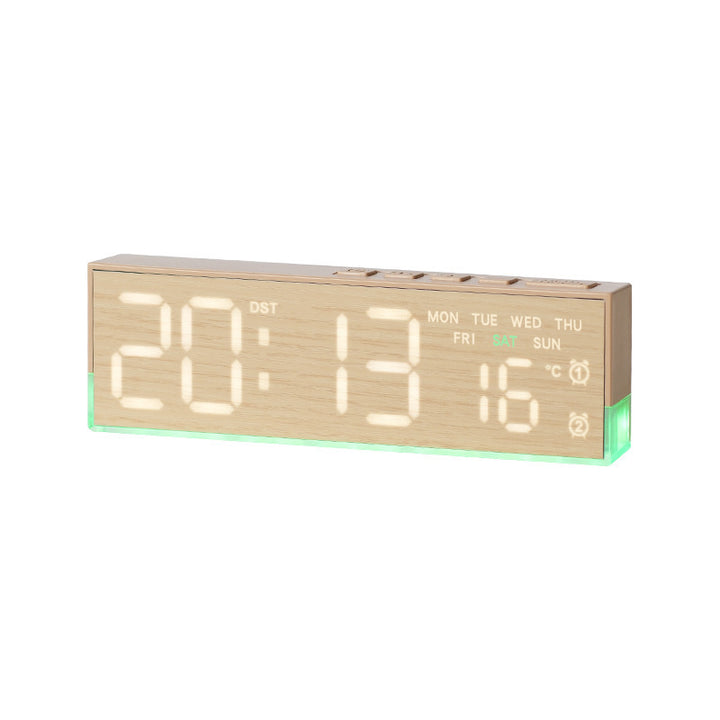 Digital alarm clock with intelligent hygrometer function Bowlift