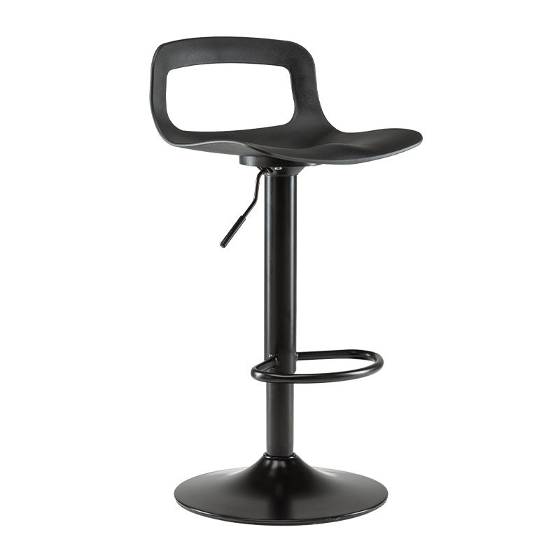 Ergonomic Bar Stool With Adjustable Seat Height And Sturdy Metal Frame Bowlift