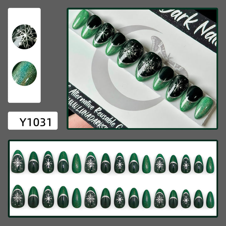 Artificial Nails in Modern Tribal Design Bowlift