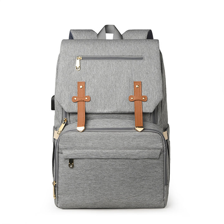 Functional Dual-Compartment Backpack Bowlift