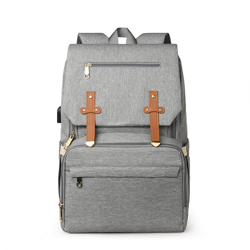 Functional Dual-Compartment Backpack Bowlift