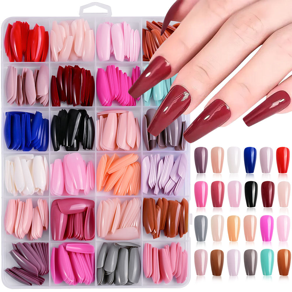 Extensive Gel Nail Tips Collection Bowlift