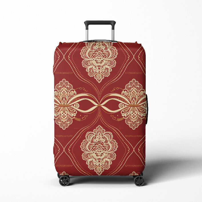Women's suitcase cover in elegant vintage design Bowlift