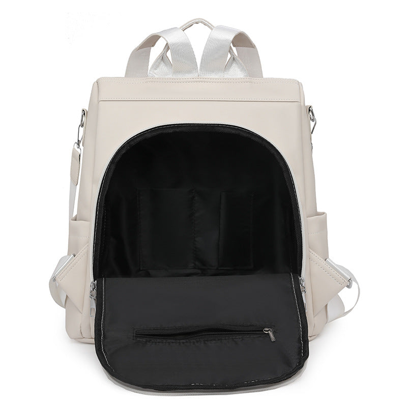 Multi-Functional Textured Backpack Bowlift