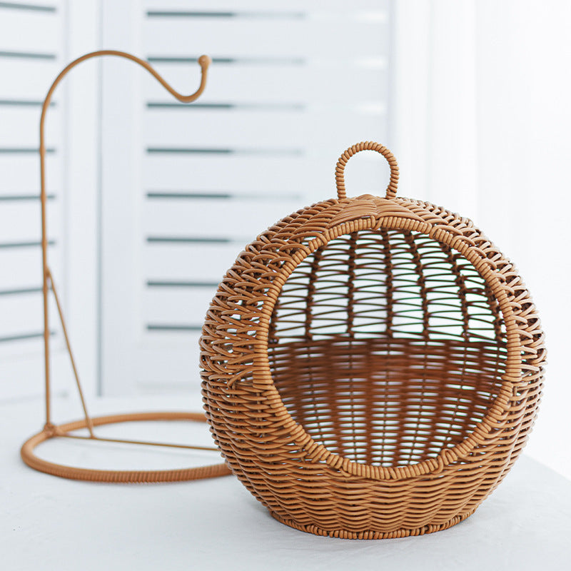Decorative Woven Wall Hanging Basket Bowlift