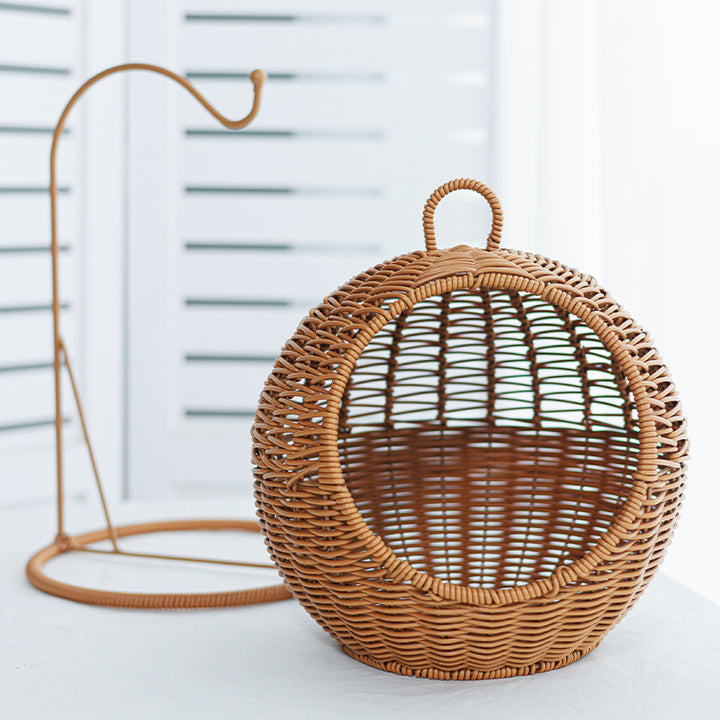 Decorative Woven Wall Hanging Basket Bowlift