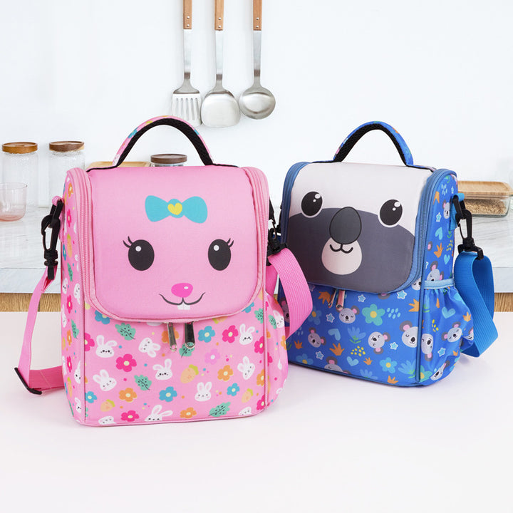 Cute Cartoon-Themed Lunch Carrier Bowlift