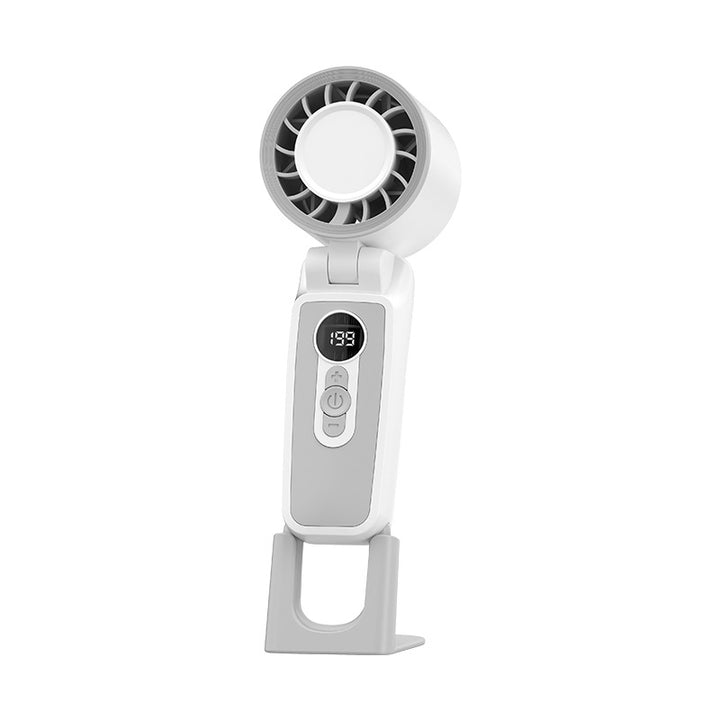Women Portable Mini High-Performance Fan with Digital Control Bowlift