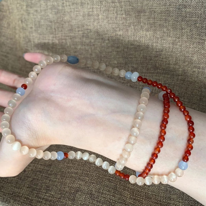 Handmade Gemstone Stretch Bracelet Bowlift