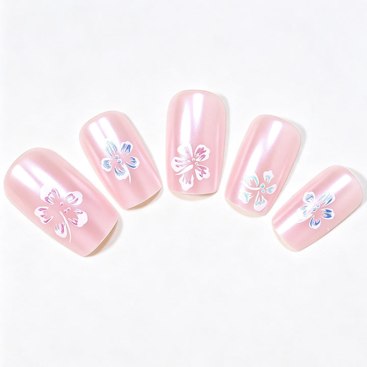 Artistic Floral Nail Art Tips Bowlift