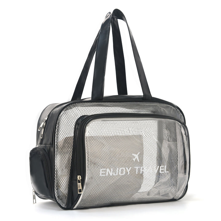 Transparent Travel Bag with Versatile Compartments Bowlift
