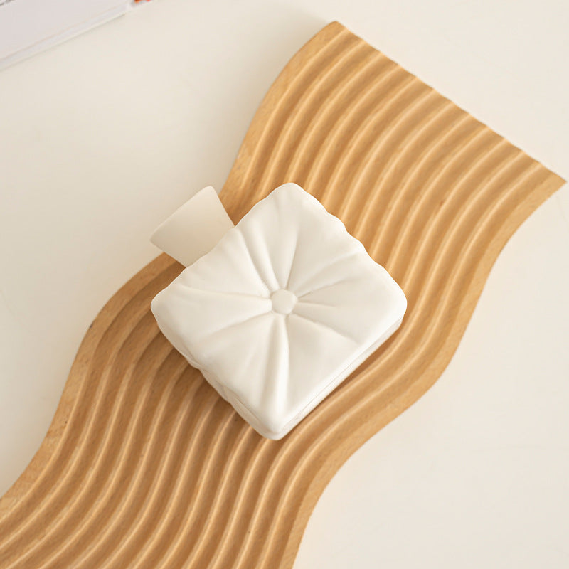 Artistic Textured Ceramic Sculpture