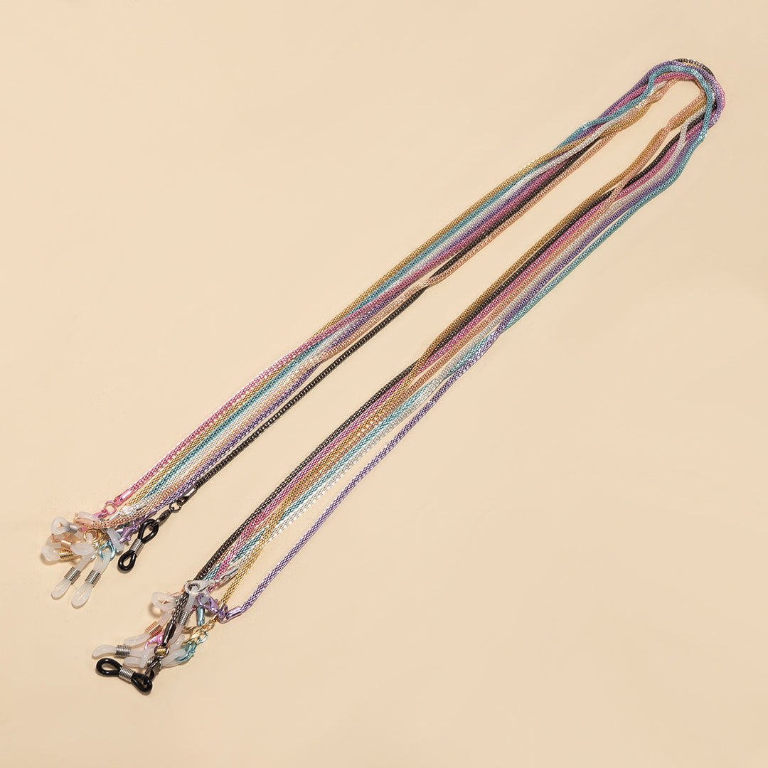 Metallic Eyewear Chain Bowlift