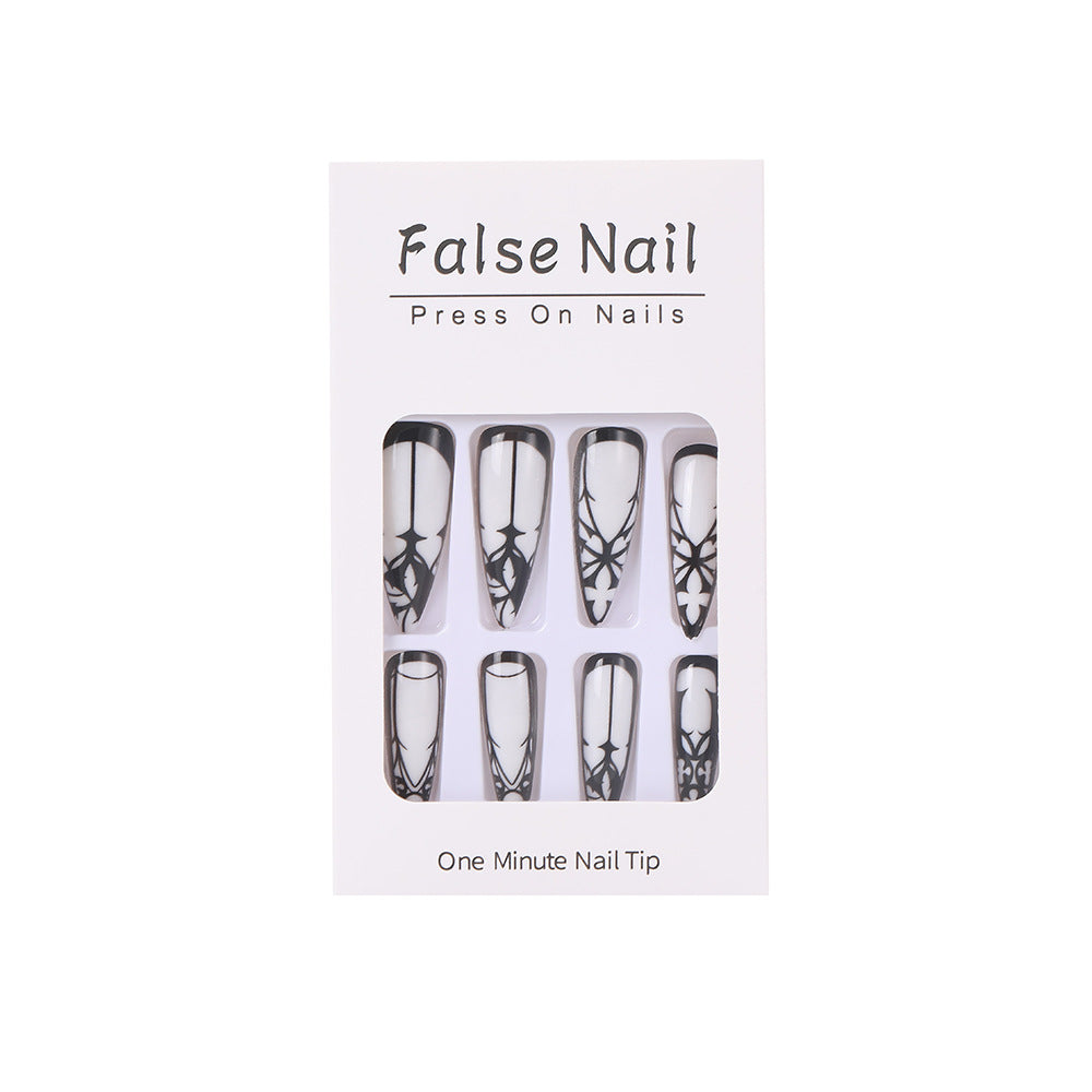 Creative nail art with floral design Bowlift