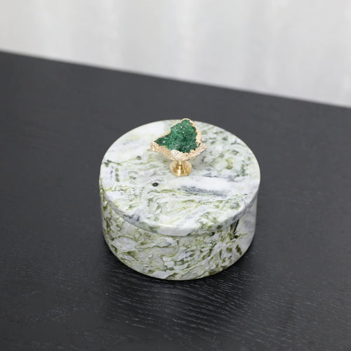 Decorative Stone Jewelry Box