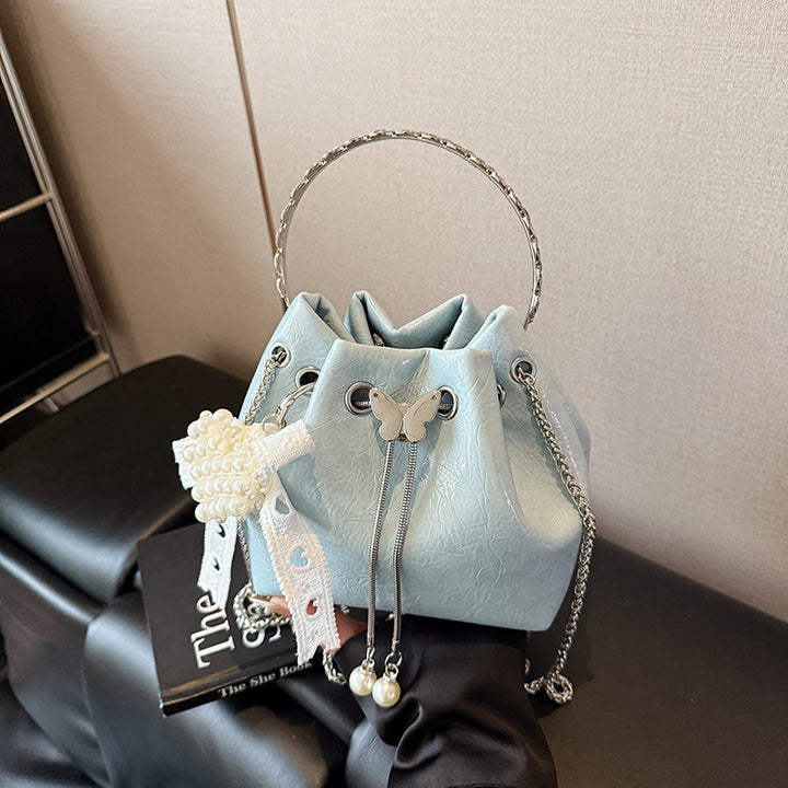 Stylish Butterfly-Detail Handbag Bowlift