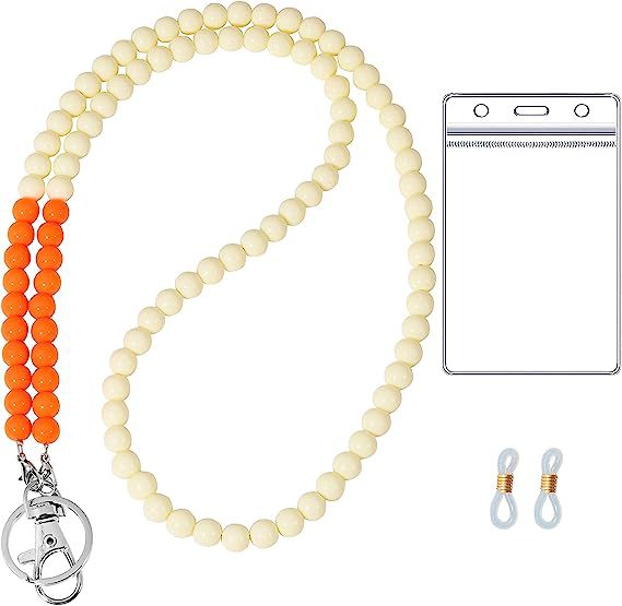 Beaded Lanyard with ID Holder Bowlift
