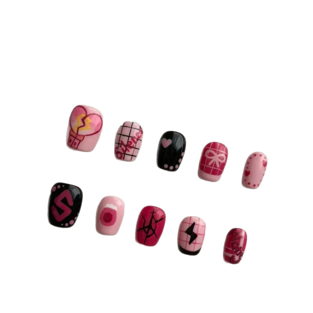 Creative Press-On Nail Set Bowlift
