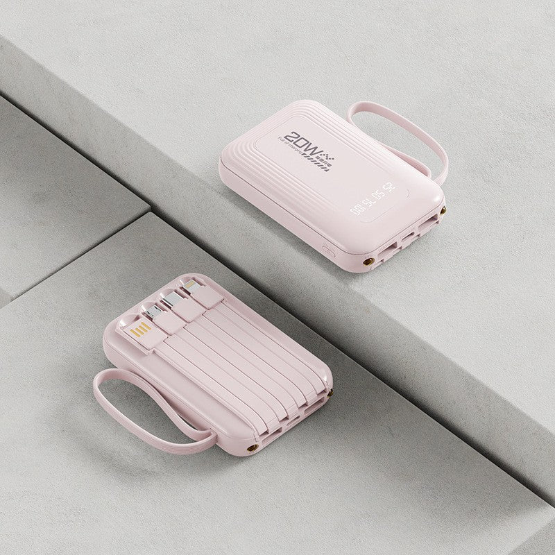 Portable Powerbank with Intelligent Charging Concept Bowlift