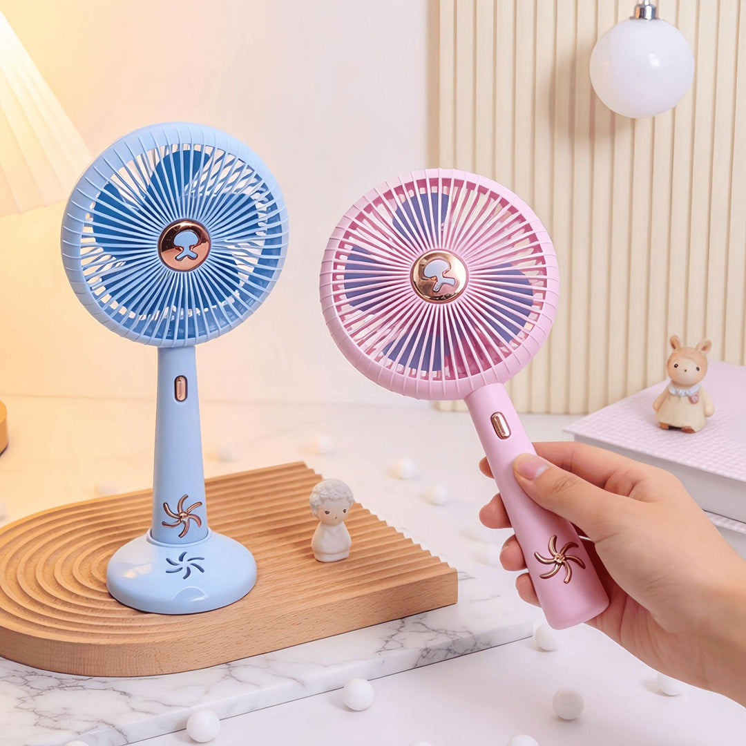 Ladies Portable Table Fan with Innovative Design Bowlift