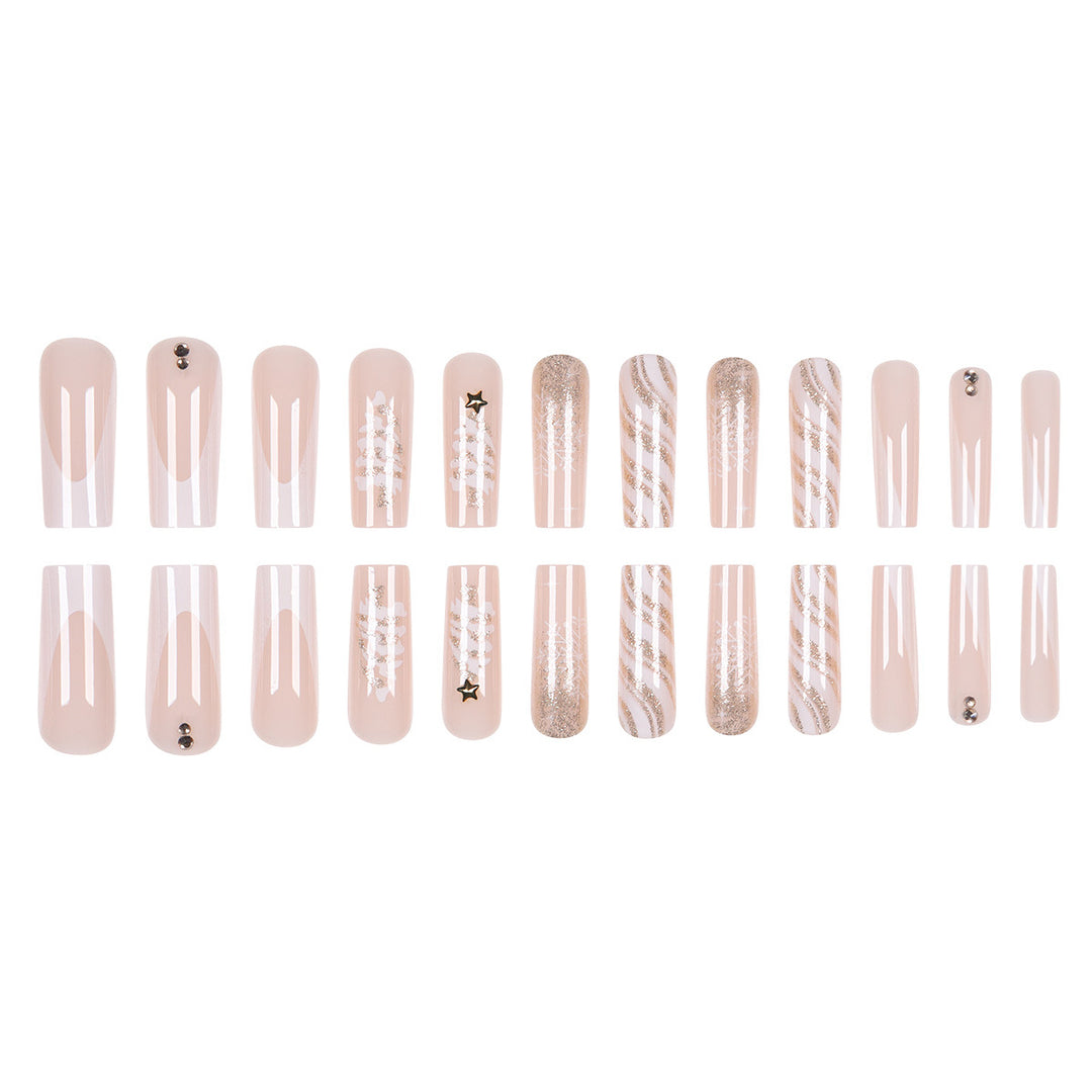 Holiday-Themed Nail Art Extensions Bowlift