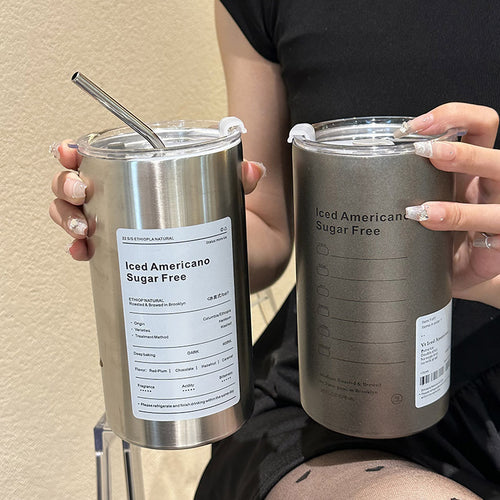 Women’s insulated mug with integrated straw and practical lid Bowlift