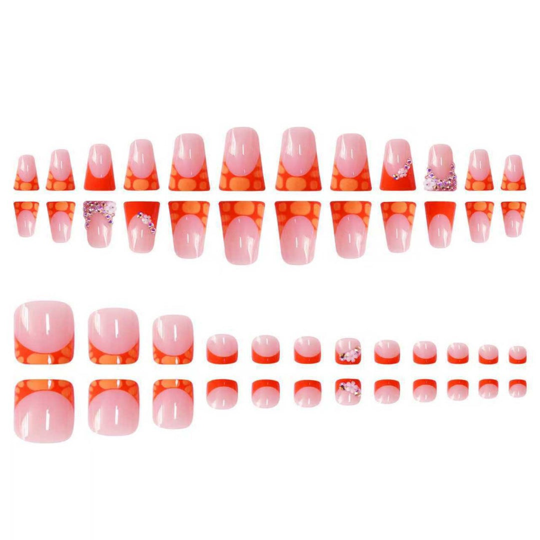 Luxe Decorative Press-On Nail Extensions Bowlift