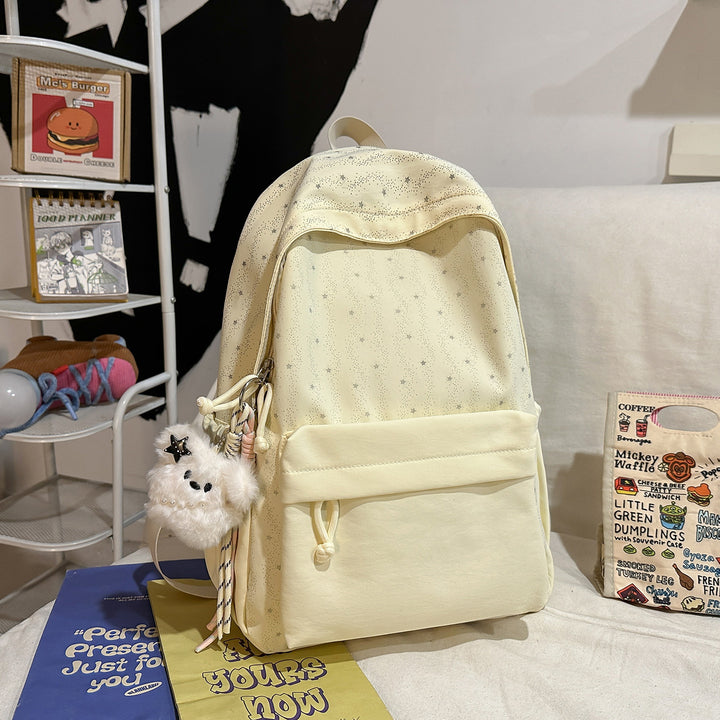 Cute Star-Patterned Backpack