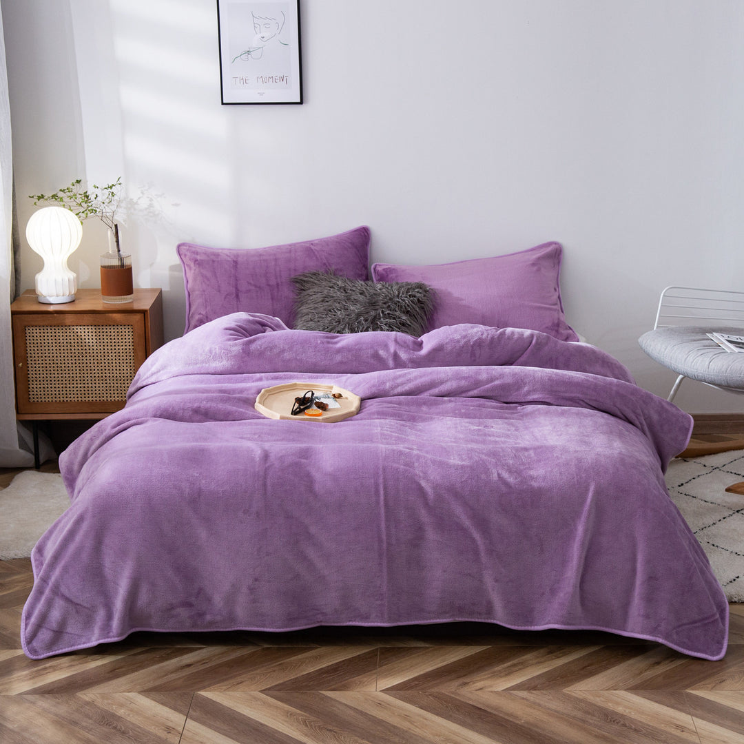 Ladies cozy microfiber blanket Bowlift
