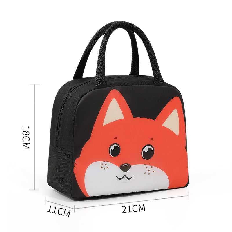 Insulated Penguin-Themed Lunch Box