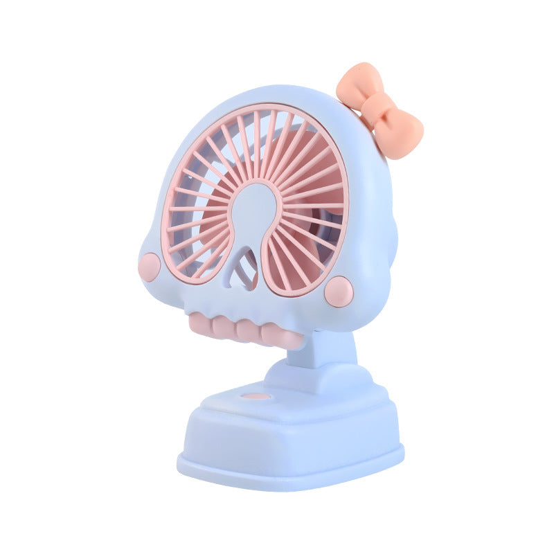 Cartoon Skull-Themed Desk Fan Bowlift