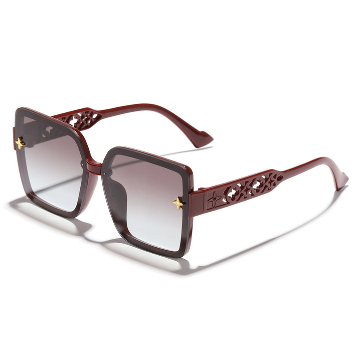 Ladies' fashionable sunglasses with a delicate frame and gradient lenses Bowlift