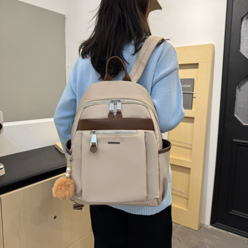 Multi-Functional Zip-Closure Backpack Bowlift