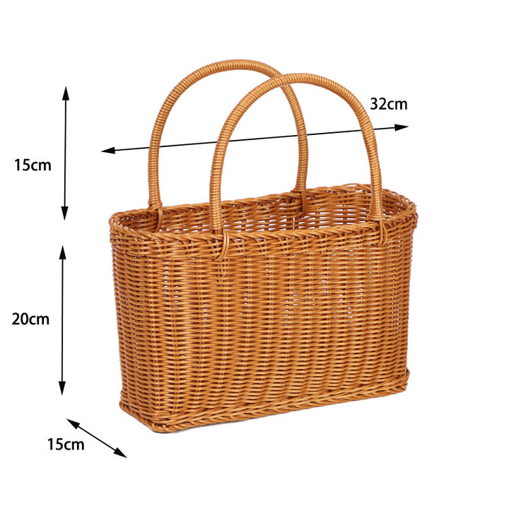 Woven Storage Basket Bowlift
