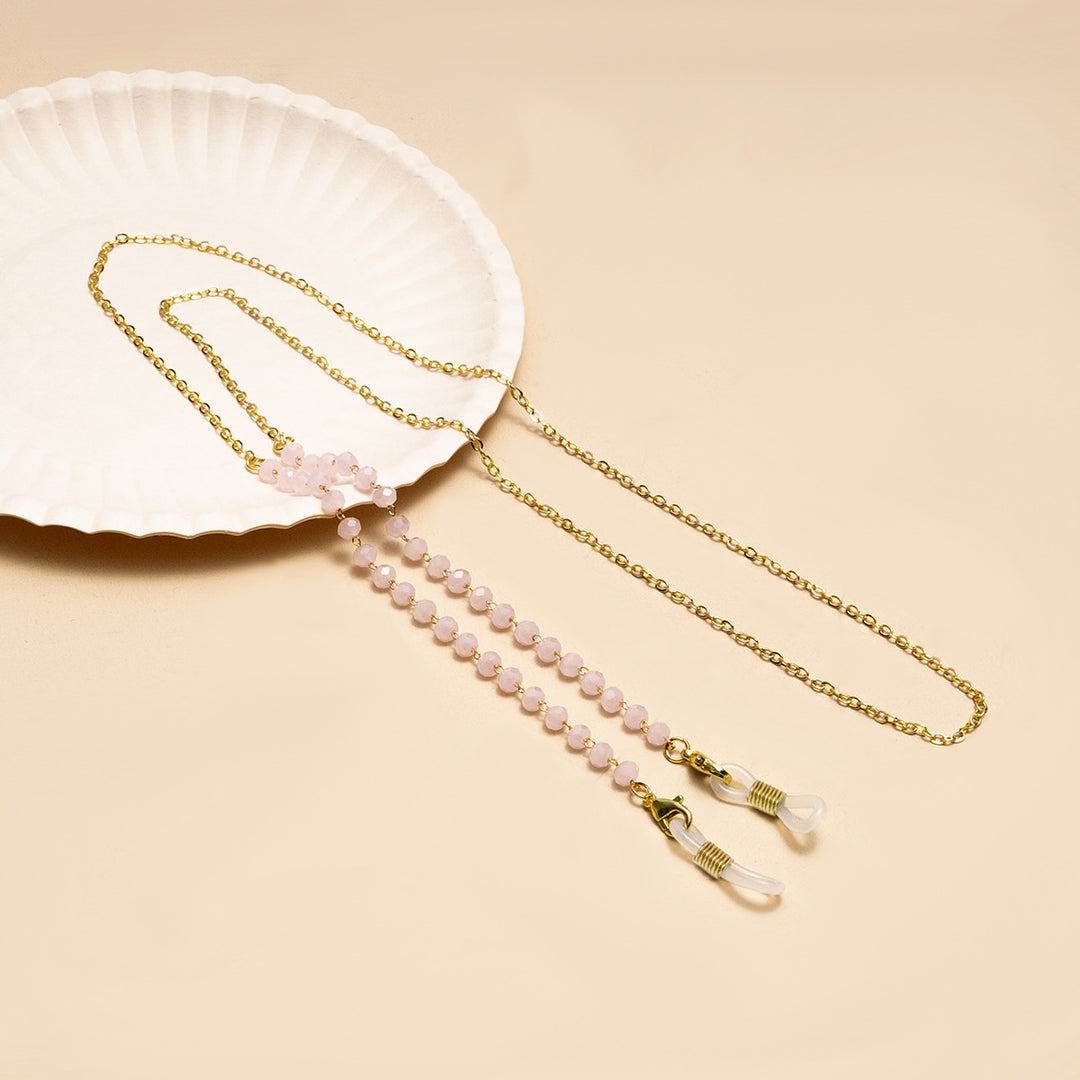 Elegant Beaded Glasses Chain Bowlift