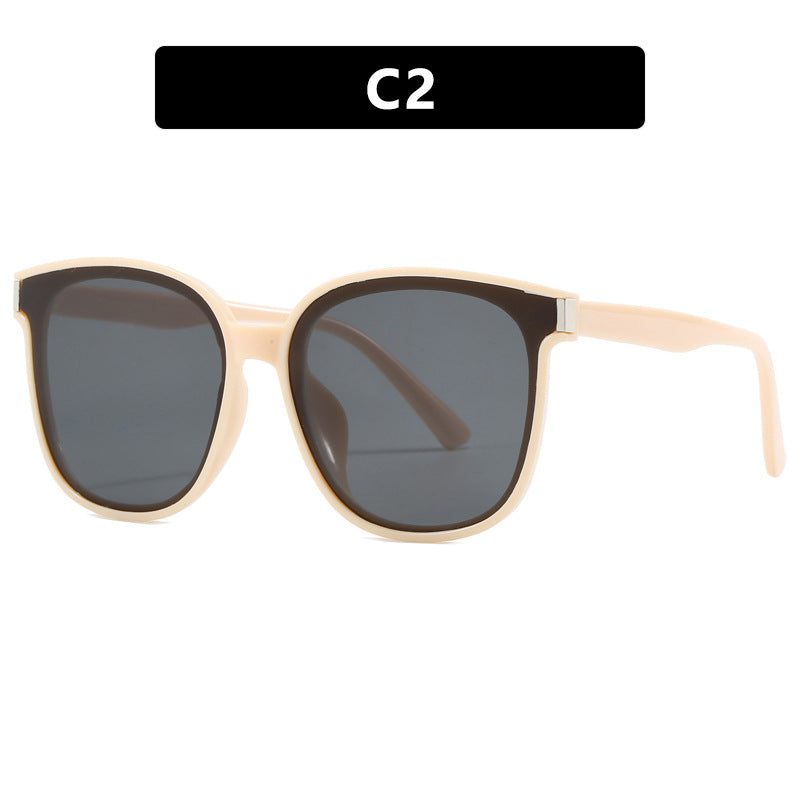 Women's stylish sunglasses with high-quality, transparent plastic frame Bowlift