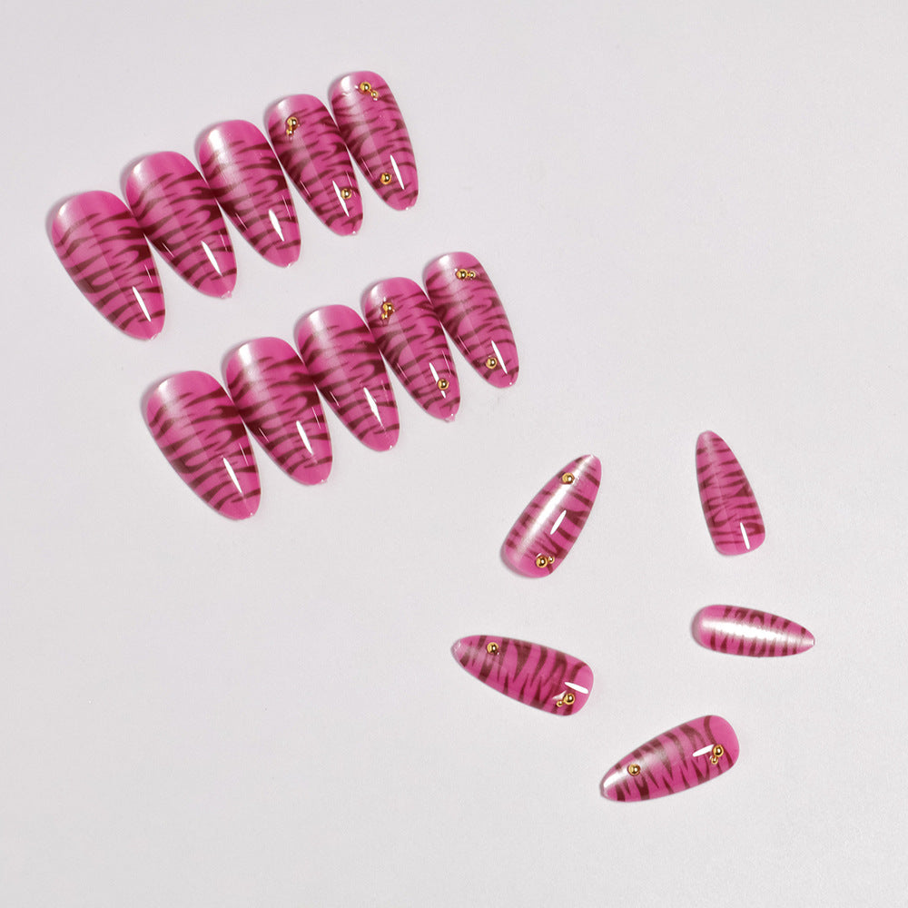 Artistic Press-On Nail Art Set Bowlift