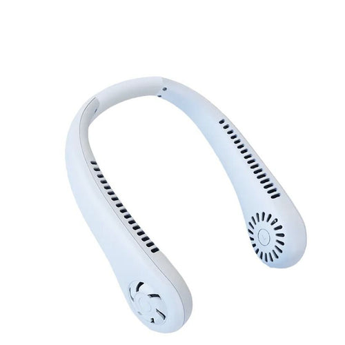 Men Portable Air Conditioning Neckband Bowlift