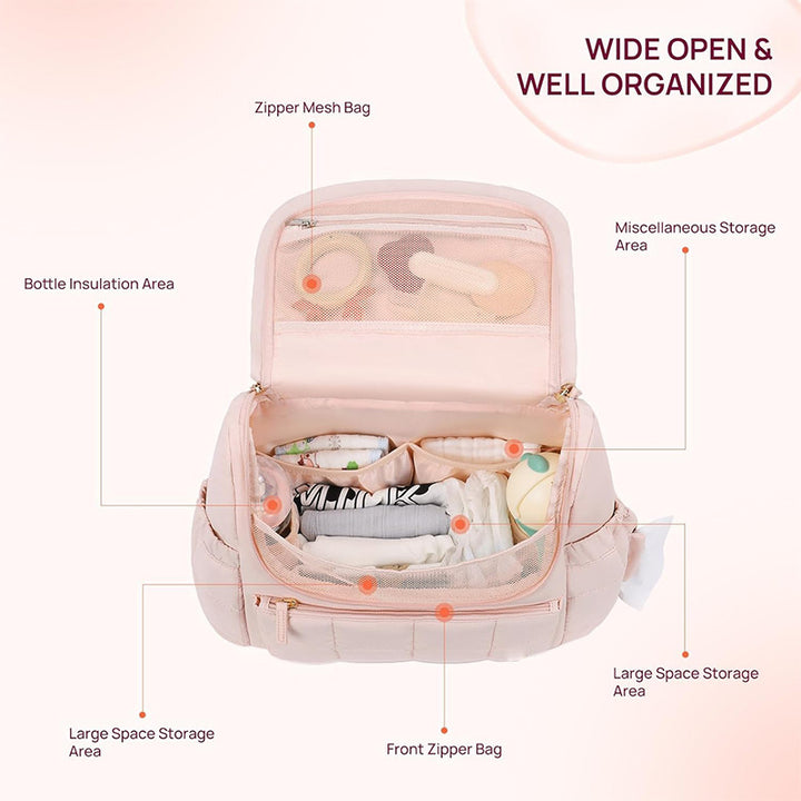 Multifunctional backpack with practical compartments Bowlift