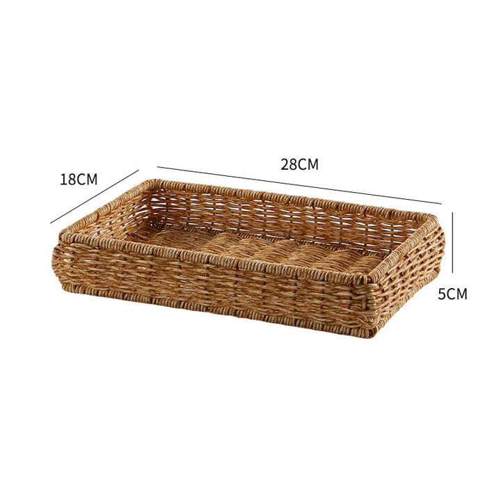 Handwoven Decorative Serving Tray Bowlift 1783754312