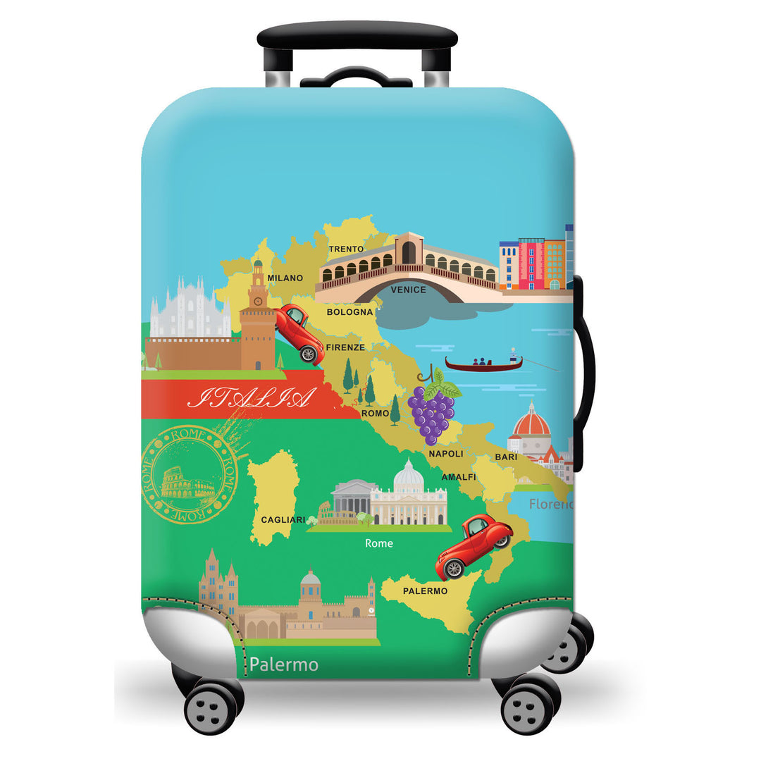 Hard Shell Travel Suitcase Bowlift