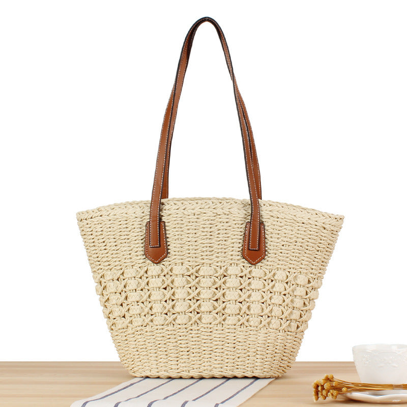 Handbag with Braided Design Bowlift