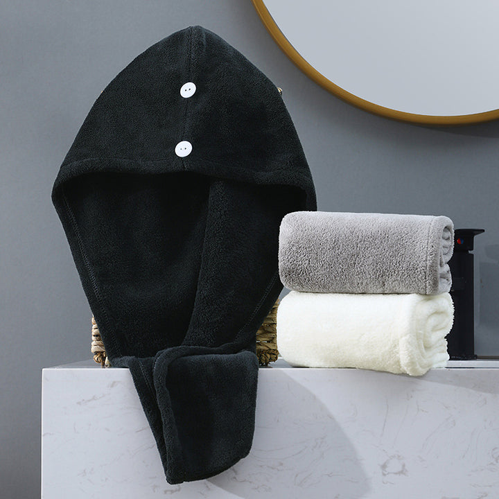 Ladies' hair turban made of quick-drying microfleece Bowlift