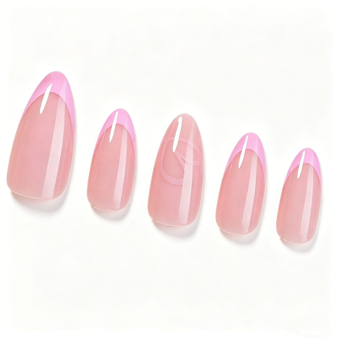 Elegant Stiletto Nail Art Tips with Heart Design Bowlift