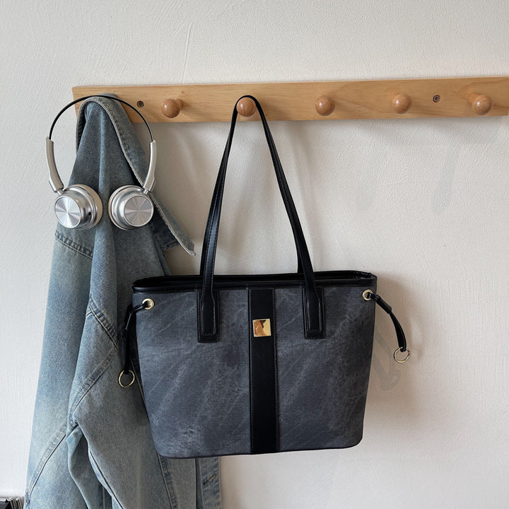 Fashionable Structured Tote Bag Bowlift