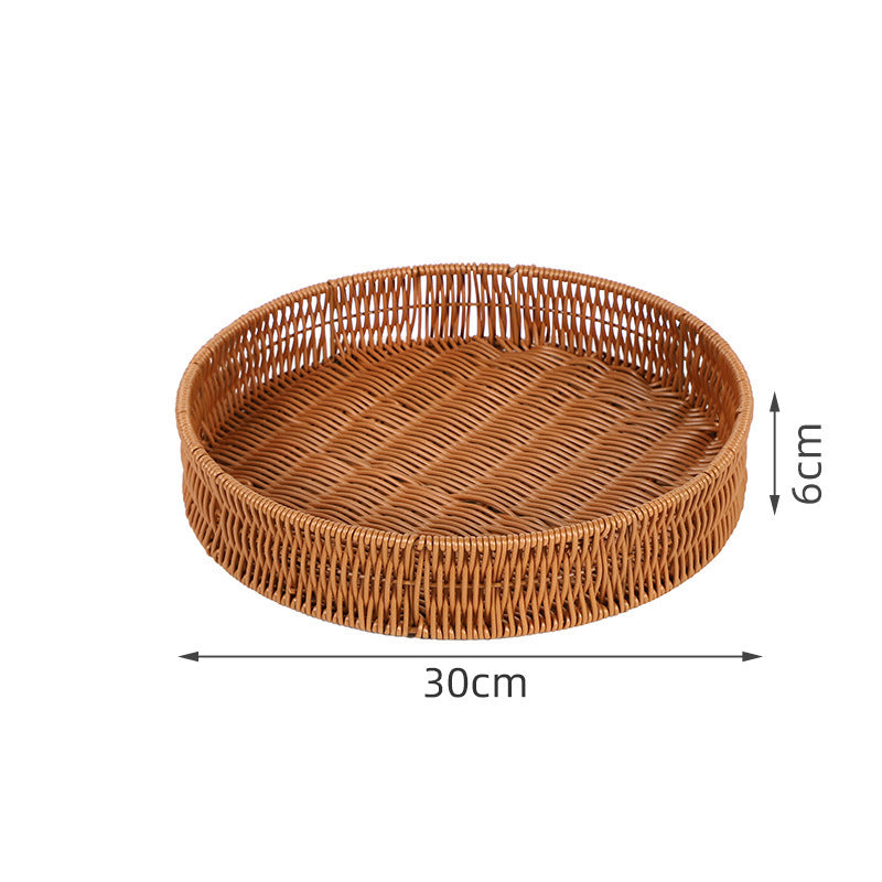 Stylish Wicker Serving Bowl Bowlift