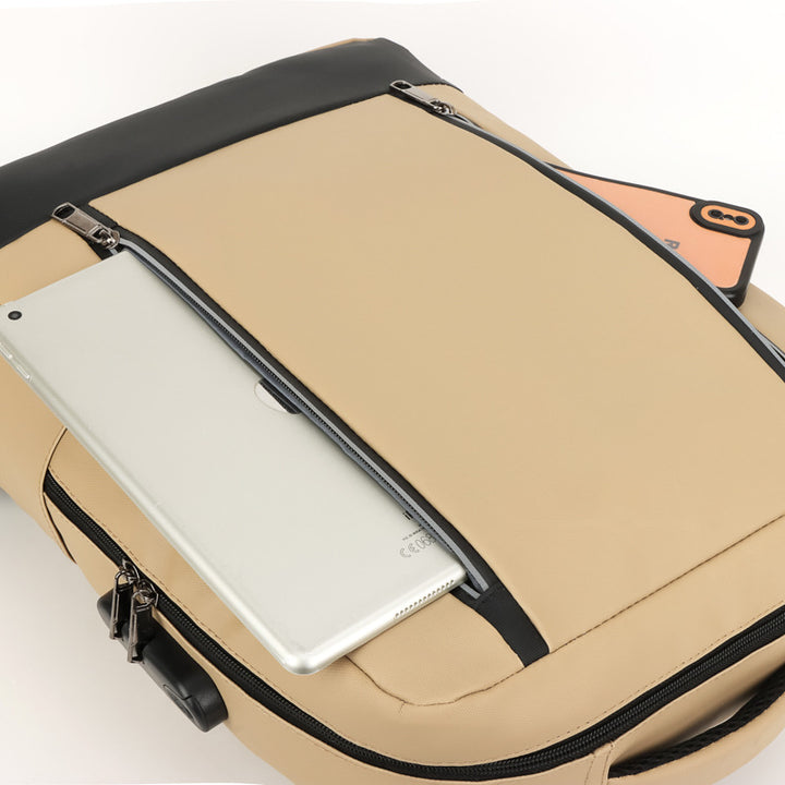 Modern Tech-Savvy Business Backpack Bowlift