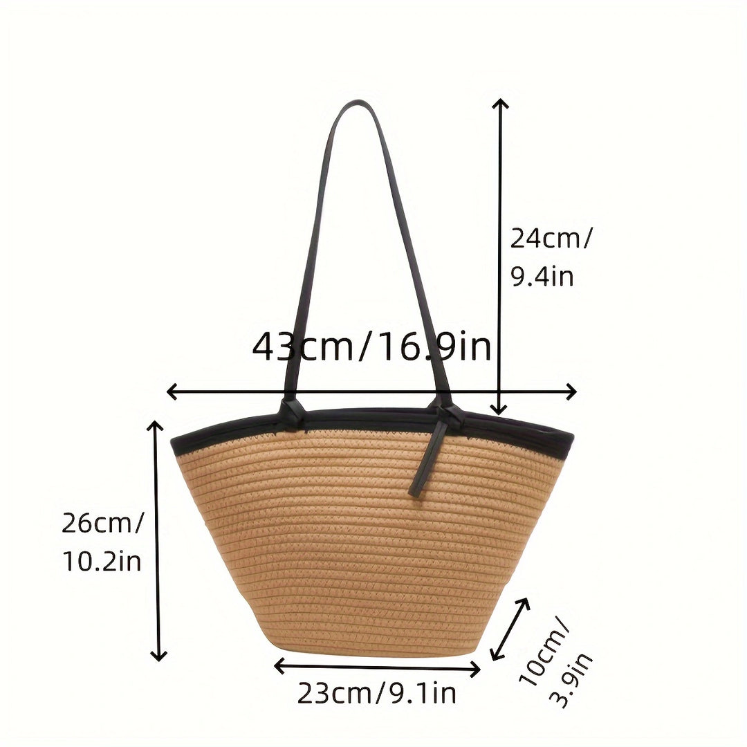 Beach bag with braided structure Bowlift